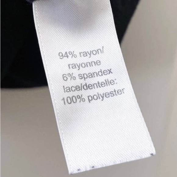 WOMENS BLACK LACE COWL NECK SHORT SLEEVE RUCHED BLOUSE SIZE MEDIUM - Picture 4 of 5